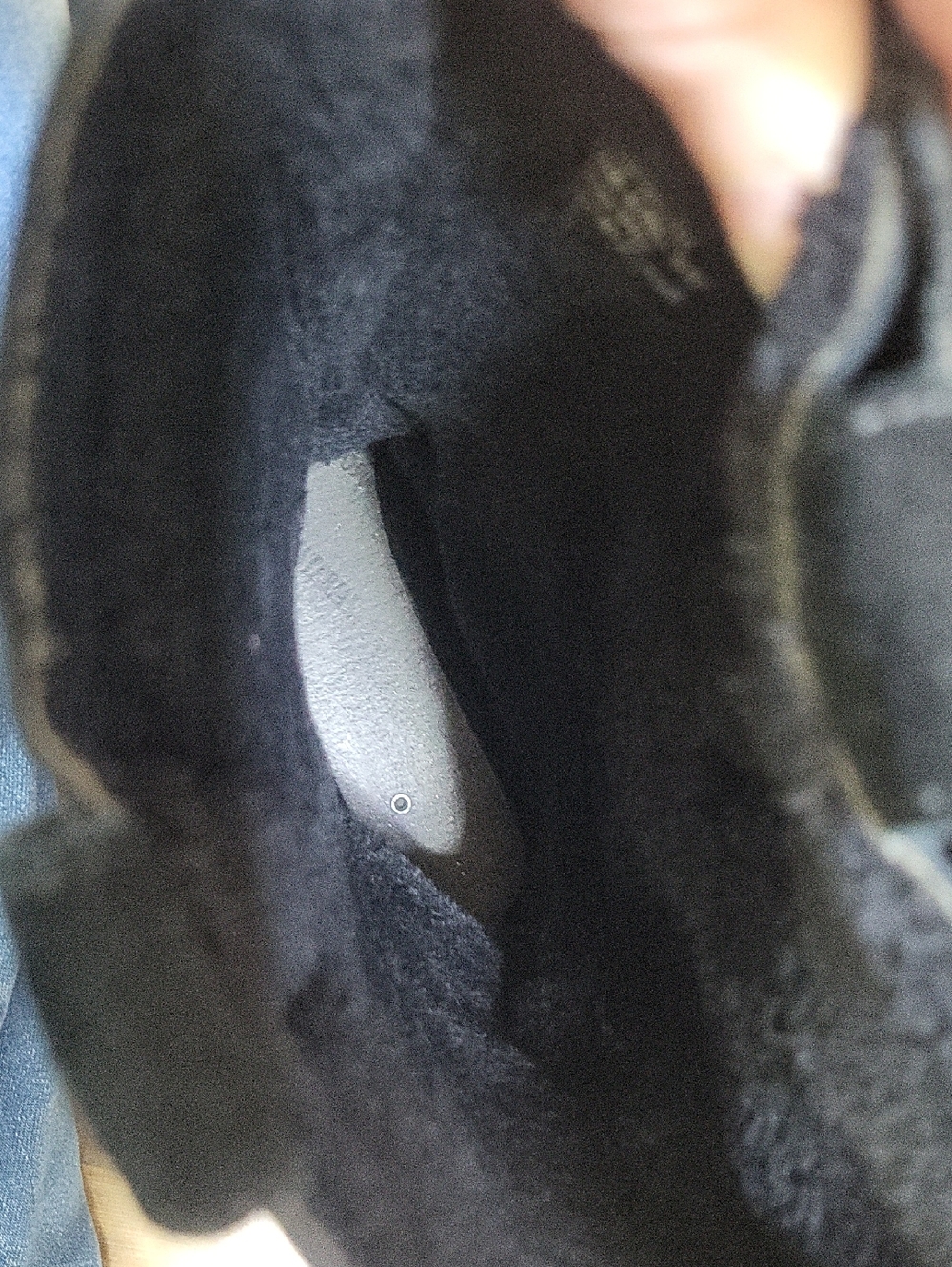 BASS Nadine Black Fleece Lined Pull-On Suede Leather Boots - Picture 7 of 9